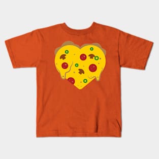 I Heart Pizza Kids T-Shirt